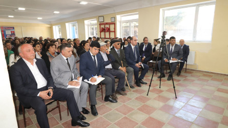 Qazaxda icra başçısının sentyabr ayı üzrə vətəndaşlarla keçirilən sonuncu səyyar görüşü rayonun Kəmərli kəndində olub 25.09.2025