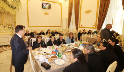 Qazaxda 27 Sentyabr - Anım Gününün beşinci ildönümü ilə əlaqədar şəhid ailələri ilə görüş keçirilib 26.09.2025