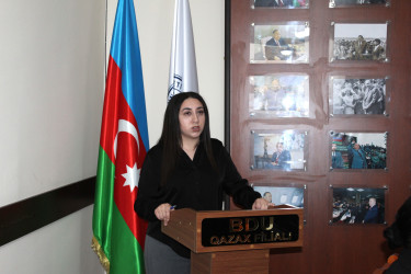 Qazaxda Xalq şairi Səməd Vurğunun 120 illik yubileyinə həsr olunmuş “Səməd Vurğun müasir milli poeziyamızın zirvəsidir” mövzusunda simpozium keçirilib 29.04.2026