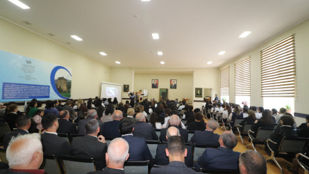 Qazaxda Xalq şairi Səməd Vurğunun 120 illiyinə həsr olunmuş “Adını daşıdığımız zirvə: Səməd Vurğun - 120” adlı tədbir keçirilib 30.04.2026
