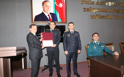 Qazaxda icra başçısı bir qrup Polis əməkdaşını peşə bayramları münasibətilə Fəxri Fərmanla təltif edib-02.07.2025