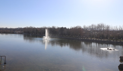 Qazax şəhəri Heydər Əliyev adına park - 04.03.2026