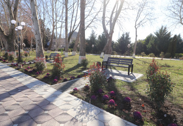Qazax şəhəri Heydər Əliyev adına park - 04.03.2026