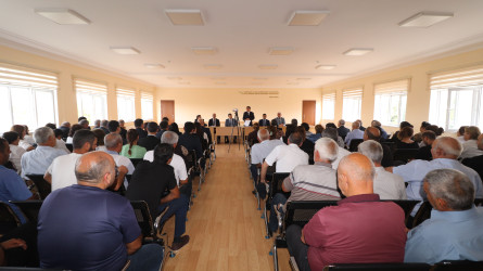 Qazaxda icra başçısının sentyabr ayı üzrə vətəndaşlarla keçirilən sonuncu səyyar görüşü rayonun Kosalar kəndində olub 24.09.2026