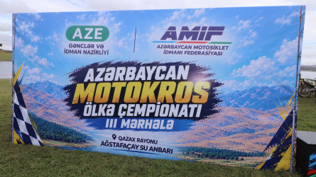Qazaxda Azərbaycan Respublikası Motokros Çempionatının III Mərhələsi keçirilib 03.10.2026