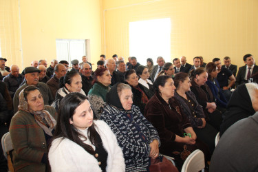 Qazaxda icra başçısının aprel ayında vətəndaşlarla keçirilən növbəti səyyar görüşü sərhəddə yerləşən Məzəm kəndində olub 16.04.2026