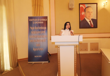 Qazaxda “Heydər Əliyev Konstitusiyası müstəqil, suveren, qüdrətli Azərbaycanın dinamik inkişafını təmin edən hüquqi sənəddir!” mövzusunda Regional Konfrans keçirilib - 28.08.2025