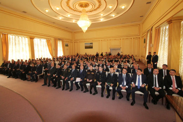 Qazax Rayon İcra Hakimiyyəti başçısının rayonun 2025-ci ilin sosial-iqtisadi inkişafının yekunlarına və 2026-cı ildə qarşıda duran vəzifələrə həsr olunmuş hesabat yığıncağı keçirilib 13.01.2026