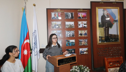 BDU-nun Qazax filialında “Azərbaycan Konstitusiyası və dövlətçilik tariximiz - Suverenliyimiz tələbələrin gözü ilə” adlı Elmi Konfrans keçirilib 15.05.2025