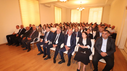 Qazaxda “Şanlı dövlətçilik tariximizə qızıl hərflərlə yazılan gün” mövzusunda tədbir keçirilib 11.06.2026