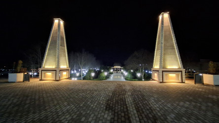 Qazax şəhəri Heydər Əliyev adına park - 04.03.2026