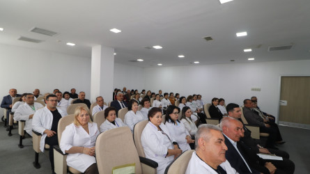 Qazaxda görkəmli oftalmoloq-alim, Akademik Zərifə xanım Əliyevanın anadan olmasının 103 illiyinə həsr olunmuş “İki Dahi İnsan ömrü” başlıqlı tədbir keçirilib 28.04.2026