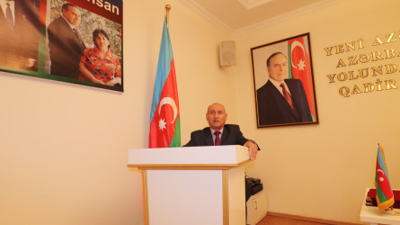 Qazaxda “Ümummilli Lider Heydər Əliyev müstəqil Azərbaycan Konstitusiyasının müəllifidir” mövzusunda elmi-praktik konfrans keçirilib 25.04.2025