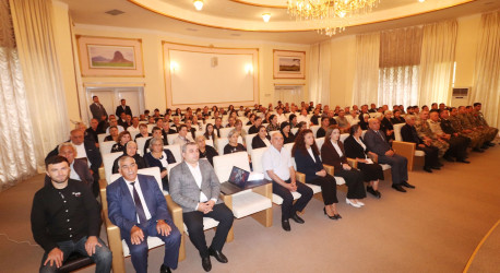 Qazaxda 27 Sentyabr - Anım Günü ilə əlaqədar "Anılan adlar, ucalan Vətən” başlıqlı tədbir keçirilib 25.09.2026