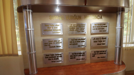 Qazaxda Xalq yazıçısı, tanınmış ictimai xadim Yusif Səmədoğlunun 90 illiyi münasibətilə keçiriləcək tədbirlərə start verilib-21.10.2025