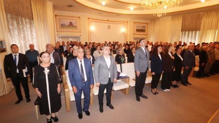 Qazaxda 27 Sentyabr - Anım Günü ilə əlaqədar "Anılan adlar, ucalan Vətən” başlıqlı tədbir keçirilib 25.09.2026
