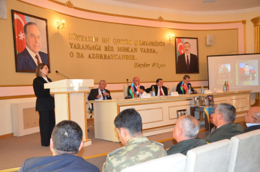 Qazaxda “Şuşa fatehi-Yunis Kazımov” adlı kitabın təqdimatı olub 23.04.2026