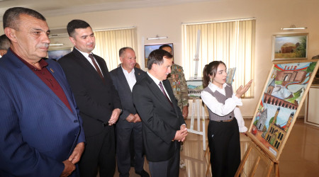 Qazaxda 27 Sentyabr - Anım Gününə həsr edilmiş rəsm sərgisi təşkil edilib 23.09.2026