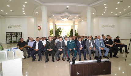 Qazaxda “Heydər Əliyev müasir Azərbaycan Ordusunun qurucusudur” mövzusunda tədbir keçirilib-24.06.2025