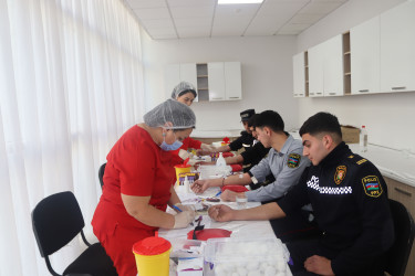 Qazaxda növbəti qanvermə aksiyası keçirilib 22.01.2026