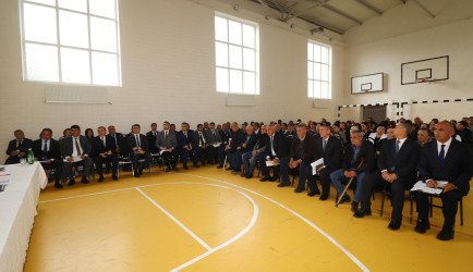 Qazaxda icra başçısının oktyabr ayında sonuncu səyyar görüşü Qaymaqlı kənd sakinləri ilə olub - 23.10.2025