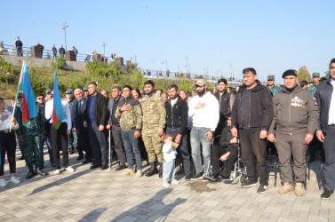 Qazaxda 8 Noyabr - Zəfər Gününün beşinci ildönümünə həsr olunmuş “Zəfərin mübarək Azərbaycan!” başlıqlı bayram tədbiri keçirilib 07.11.2025