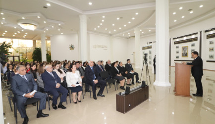 Qazaxda görkəmli oftalmoloq-alim, akademik Zərifə Əliyevanın anım günü ilə əlaqədar “Zirvələrə yüksələn zərif insan ömrü” adlı tədbir keçirilib 15.04.2025