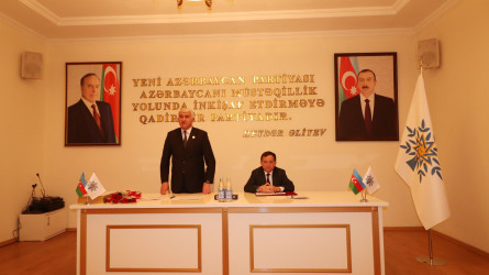 Qazaxda “Yeni Azərbaycan Partiyası Azərbaycanın müasir tarixində böyük bir fenomendir” mövzusunda tədbir keçirilib-21.11.2025