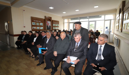 Qazaxda icra başçısının aprel ayında vətəndaşlarla keçirilən növbəti səyyar görüşü rayonun Qazaxbəyli kəndində yaşayan sakinlərlə olub 10.04.2026