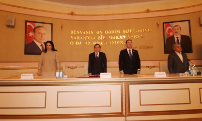 Qazaxda Xalq yazıçısı Yusif Səmədoğlunun 90 illiyi münasibətilə ədəbi-bədii gecə keçirilib-25.12.2025