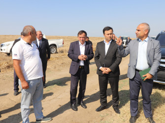 Qazaxda 2026-2030-cu illər üçün Dövlət Proqramının icrası ilə bağlı rayonun kəndlərində aqroparka və iri fermer təsərrüfatlarına baxış keçirilib 15.09.2026