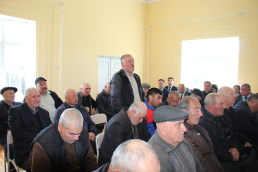 Qazaxda icra başçısının aprel ayında vətəndaşlarla keçirilən növbəti səyyar görüşü sərhəddə yerləşən Məzəm kəndində olub 16.04.2026