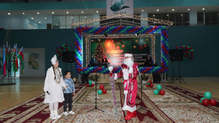 Qazaxda “Birlik və Həmrəyliklə yeni ilə doğru” adlı bayram tədbiri keçirilib-26.12.2025