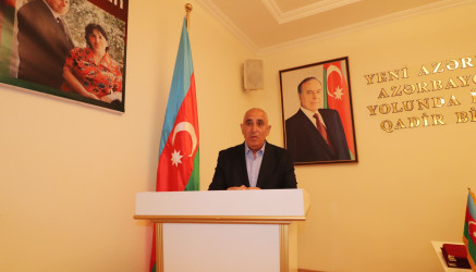 Qazaxda “Ümummilli Lider Heydər Əliyev müstəqil Azərbaycan Konstitusiyasının müəllifidir” mövzusunda elmi-praktik konfrans keçirilib 25.04.2025