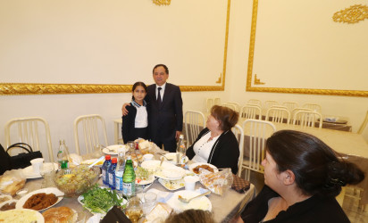 Qazaxda 27 Sentyabr - Anım Gününün beşinci ildönümü ilə əlaqədar şəhid ailələri ilə görüş keçirilib 26.09.2025