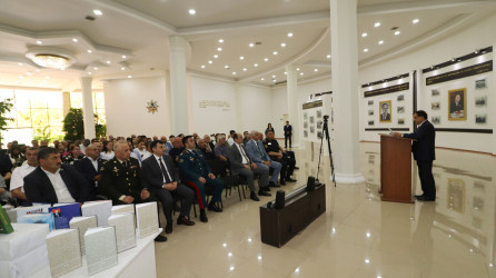 Qazaxda “Heydər Əliyev müasir Azərbaycan Ordusunun qurucusudur” mövzusunda tədbir keçirilib-24.06.2025