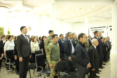 Qazaxda Xalq şairi Səməd Vurğunun 120 illiyinə həsr olunmuş “Vurğun keçib bu yerlərdən” adlı bədii tədbir keçirilib 17.04.2026