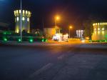 Qazax şəhərinin gecə görüntüləri