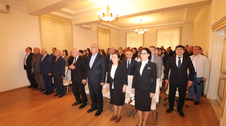 Qazaxda “Ümummilli Lider Heydər Əliyev müstəqil Azərbaycan Konstitusiyasının müəllifidir” mövzusunda elmi-praktik konfrans keçirilib 25.04.2025