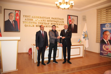 Qazaxda 8 Noyabr - Zəfər Gününə həsr olunmuş “Azərbaycan Zəfərlər ölkəsidir” mövzusunda tədbir keçirilib 04.11.2025