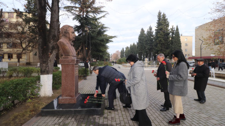 Qazaxda Xalq yazıçısı Yusif Səmədoğlunun 90 illiyi münasibətilə ədəbi-bədii gecə keçirilib-25.12.2025