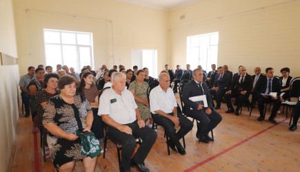Qazaxda icra başçısının avqust ayında vətəndaşlarla keçirilən ilk səyyar görüşü sərhəddə yerləşən Bala Cəfərli kəndində olub 03.08.2026