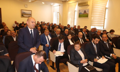 Qazax rayonunda Dövlət Proqramının icrası ilə bağlı müşavirə keçirilib 24.09.2026