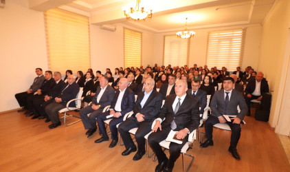 Qazaxda “Yeni Azərbaycan Partiyası Azərbaycanın müasir tarixində böyük bir fenomendir” mövzusunda tədbir keçirilib-21.11.2025