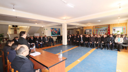 Qazaxda icra başçısının fevral ayı üzrə vətəndaşlarla keçirilən növbəti səyyar görüşü rayonun Birinci Şıxlı kəndində olub 11.02.2026