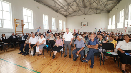 Qazaxda icra başçısının iyul ayı üzrə vətəndaşlarla keçirilən növbəti səyyar görüşü rayonun İkinci Şıxlı kəndində olub-17.07.2025