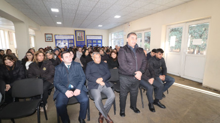 Qazaxda icra başçısının yanvar ayında vətəndaşlarla keçirilən növbəti səyyar görüşü şəhərin Nəriman Nərimanov yaşayış massivində yaşayan sakinlərlə olub 15.01.2026