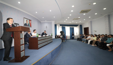 İcra başçısı Qazaxda səfərdə olan düşərgə iştirakçıları ilə görüşüb-29.07.2025