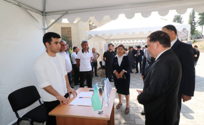 Qazaxda növbəti əmək yarmarkası keçirilib-20.08.2025