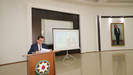 Qazaxda “Ümummilli Lider Heydər Əliyev müstəqil, suveren, demokratik, hüquqi dövlətin Azərbaycan modelinin müəllifidir” adlı elmi-praktiki konfrans keçirilib 08.05.2025